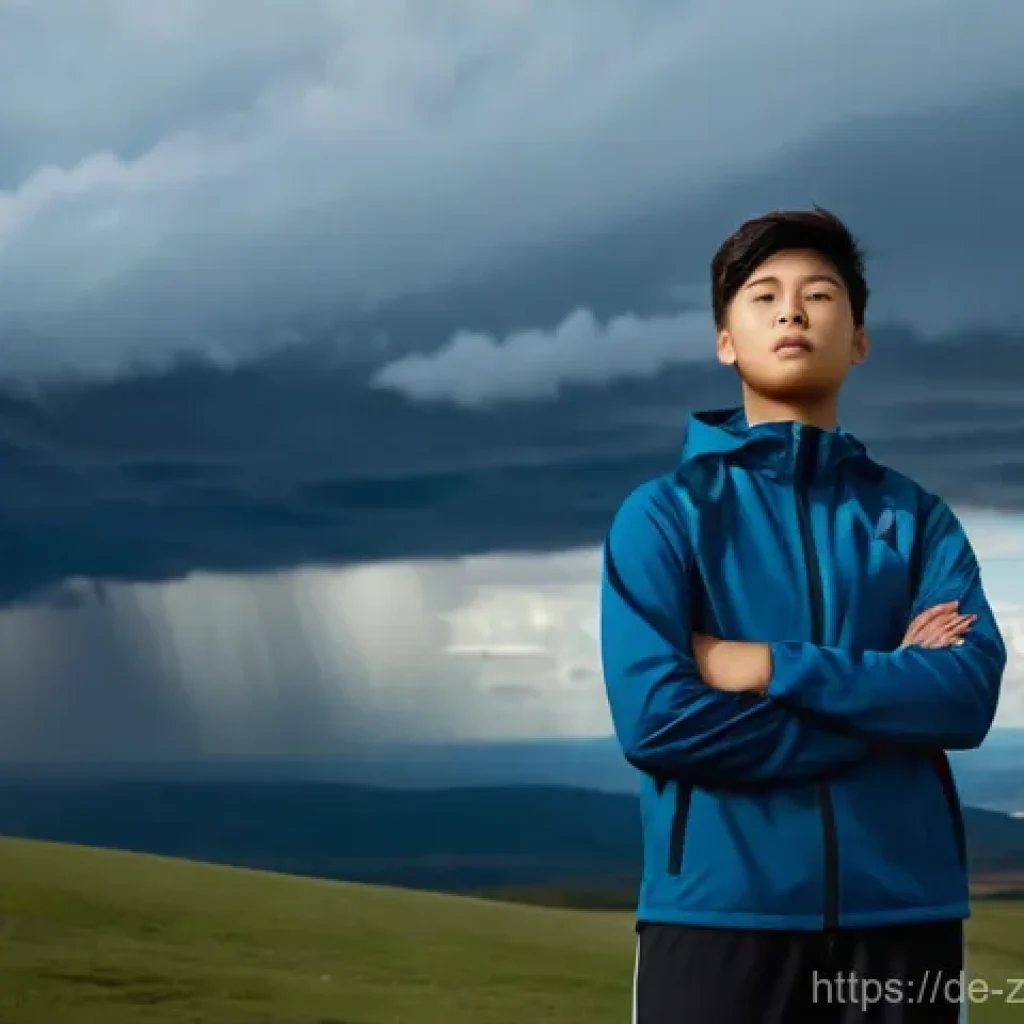 회복력 강화를 위한 목표 기반 계획 세우기 - **Prompt 1: Inner Strength in the Face of Challenge**
    "A young person (around 15-18 years old), ...