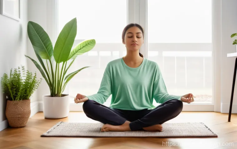 일상의 회복력 증진을 위한 루틴 만들기 - Prompt 1: Serene Morning Ritual**
